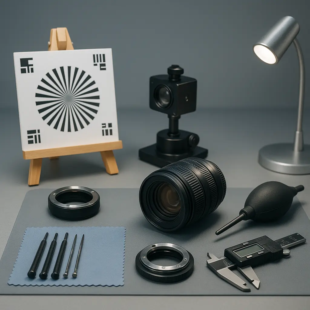 Objektiv-Kalibrierung